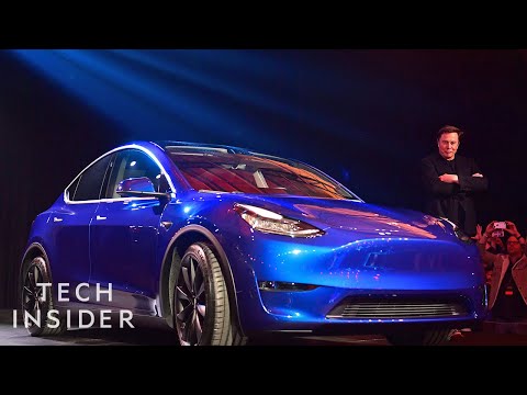 How Tesla's Model Y SUV Is Different From The Model X And Model 3 Video