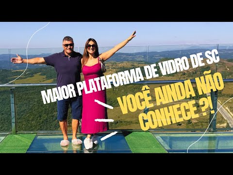 Conheça Rancho Queimado SC e a maior plataforma de vidro do estado. 