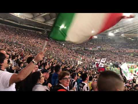Finale Coppa Italia 2017/18 Juve-Milan 4-0 (coro Bonucci sciacquati la bocca)