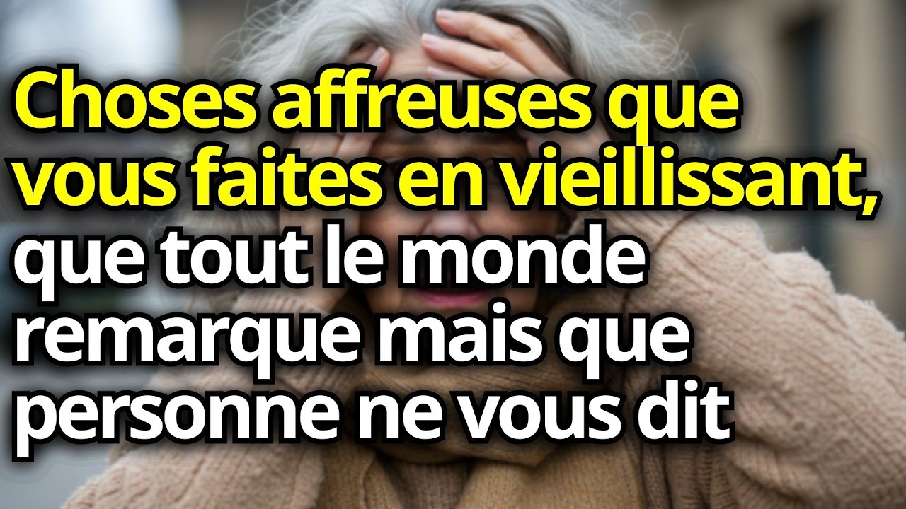 6 choses choquantes que les personnes âgées font en vieillissant (et que personne n’ose dire)
