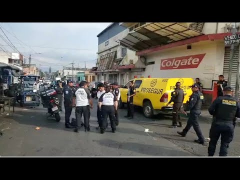 Ocho personas participaron en asalto a camión de valores en la colonia Quinta Samayoa en la zona 7