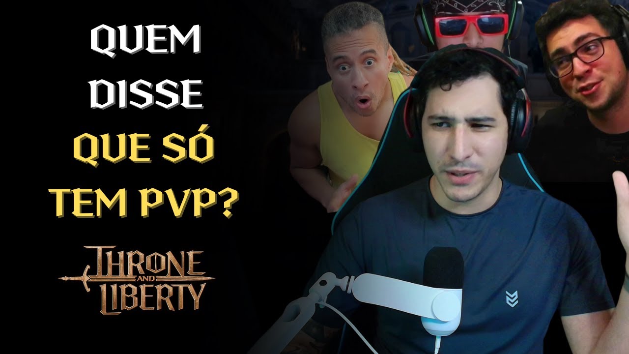 E QUEM DISSE QUE SÓ TEM PVP NO THRONE AND LIBERTY??? OXI TÃO DOIDOS É?!