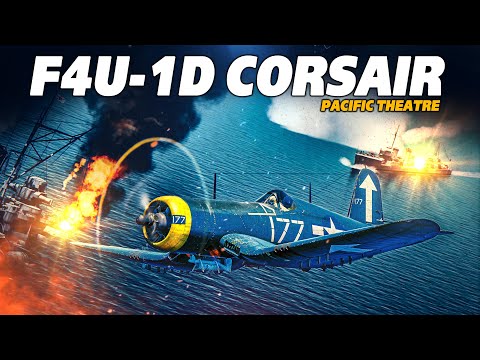 F4U-1D Corsair Over The Pacific Theatre | Digital Combat Simulator | DCS | WWII | WW2