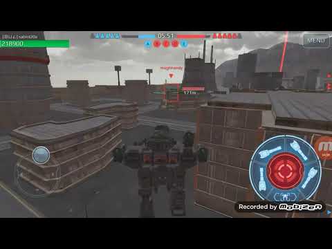 War Robots: Leo, 1x thunder + 3x Gust V.S. Leo, 1x thunder + 2x punisher + 1x magnum