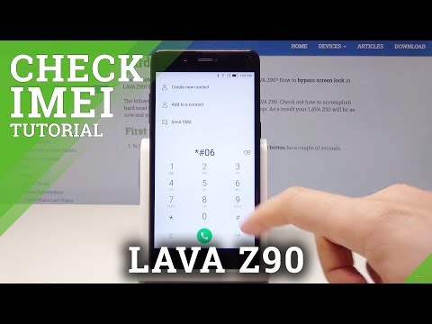 LAVA Z90 IMEI Check - How to Locate IMEI & Serial Number