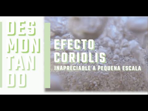 Vídeo: Efecto Coriolis, inapreciable a pequena escala