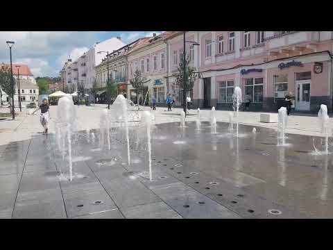 Turda, Piata Republicii, fantani arteziene