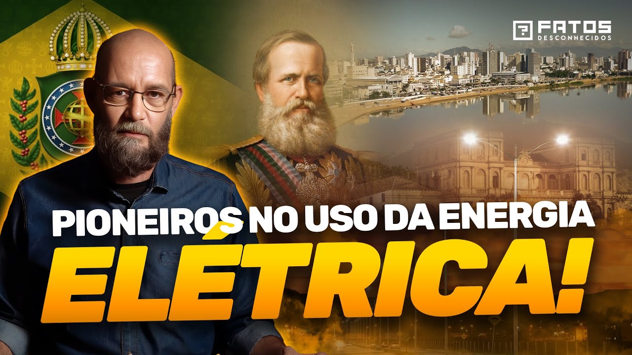 Como foi a chegada da energia na primeira cidade do Brasil?