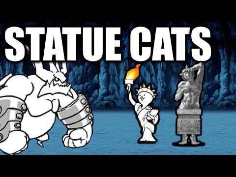 Can I Beat EOC Moon with Statue Cat Units - Battle Cats