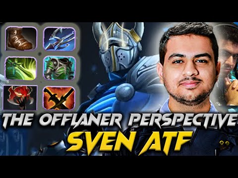 Crazy Play Ammar "ATF" Sven The Offlane  - Dota 2 Pro Gameplay & Learn Patch 7.37b #sven #atf