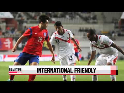 South Korea faces test against Costa Rica in friendly   대한민국:크스타리카 평가전