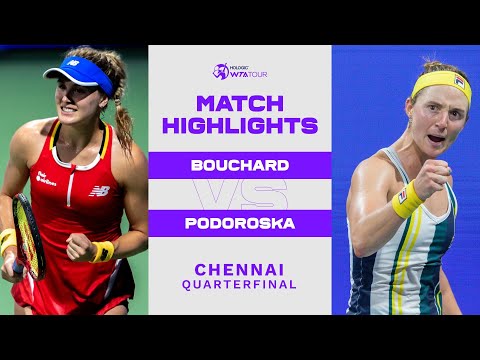 Video: La "Peque" Podoroska es semifinalista en el WTA de Chennai