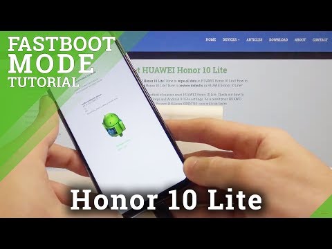 How to Enable Fastboot Mode in Honor 10 Lite - Enter Rescue Mode