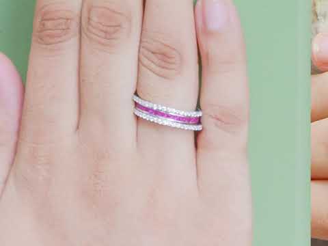 Different ways to wear stackable rings - FDEWB8404