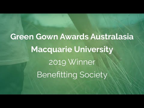 2019 GGAA WINNER: Benefitting Society – Macquarie University