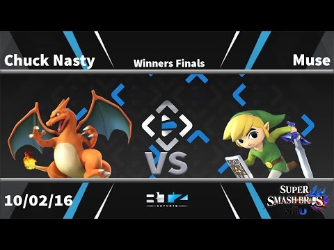 SATA 4 - Chuck Nasty (Charizard) vs Muse (Toon Link) - Winners Finals - Smash Wii U