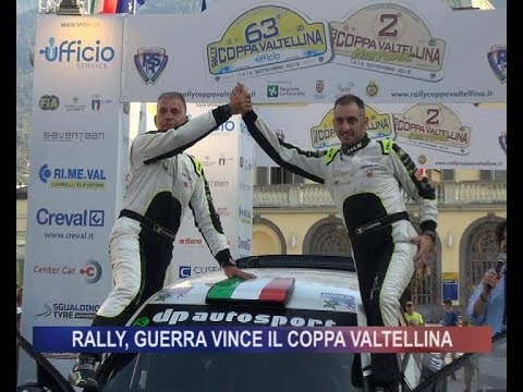 Rally, Guerra vince il Coppa Valtellina