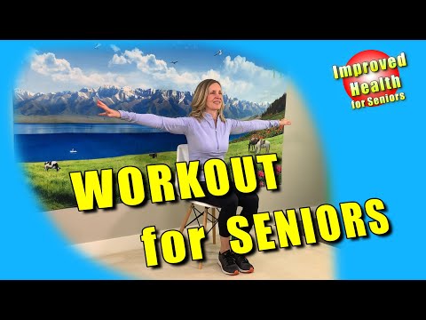 Gentle CHAIR EXERCISES for Seniors with Limited Mobility to Improve Range of Motion