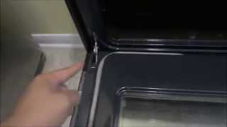 How To Remove The Oven Door On A Frigidaire Electric Stove (Useful For Cleaning)