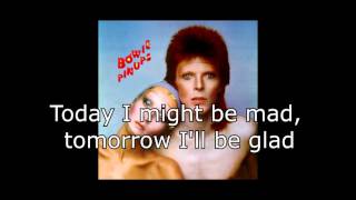 Friday On My Mind | David Bowie + Lyrics