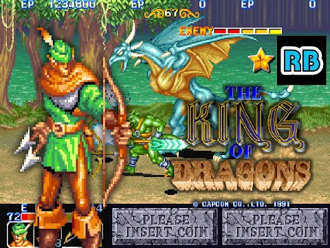 1991 [60fps] The King of Dragons Elf Nomiss ALL