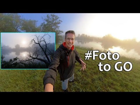 FOTO to GO #4 📸 Sonnenaufgang im Nebel fotografieren und bearbeiten!