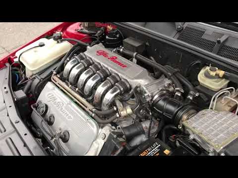 Alfa Romeo 155 V6 - 2,5 Busso Engine Sound 🍀
