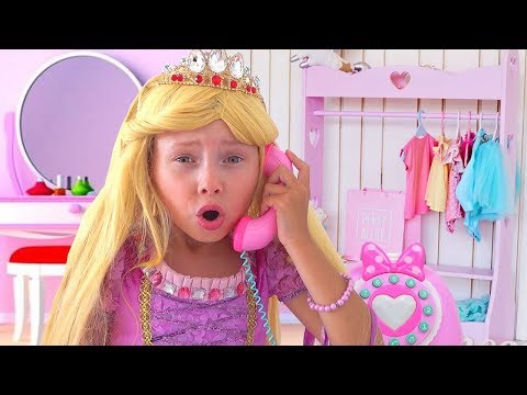 Alice dress up as Real Princess and going to a Birthday Party