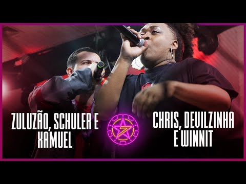 (VIBE INSANA) ZULUZÃO, SCHULER E XAMUEL X CHRIS, DEVILZINHA E WINNIT | PRIMEIRA FASE | BDA 7 ANOS