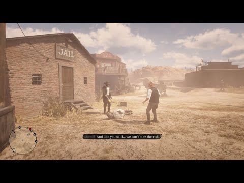 Chance Encounter Tumbleweed Sheriff Executes Del Lobo - Red Dead Redemption 2