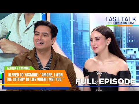 Fast Talk with Boy Abunda: Alfred at Yasmine, love story na nagsimula sa kilig! (Full Episode 683)