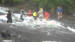 preview picture of video 'Pinaykeypoint's Actual Footage of River Crossing: Mount Pundaquit Climb'