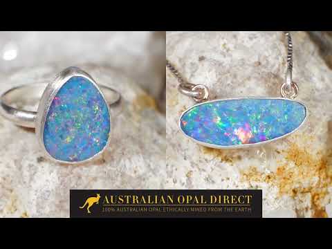 Conjuntos de joias de opala australiana - Australian Opal Direct | Envio mundial