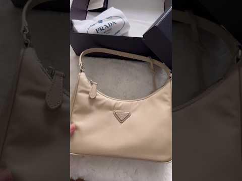Prada Re-Edition 2005 Re-Nylon mini bag #luxurybag #prada
