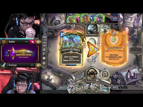 Eddie vs kin0531 - Grand Final - Hearthstone Masters Tour Bucharest