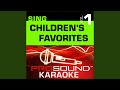 If All The Raindrops Karaoke Instrumental Track In The Style Of Children S Favorites