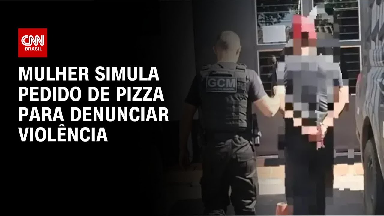 Mulher finge pedir pizza para escapar de violência doméstica no RS | CNN NOVO DIA