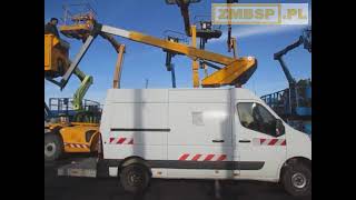 Купить автовышку Renault Master - Изображение 4 | Machineryline TJ Автовышка Renault Master | Изображение 4 - Machineryline