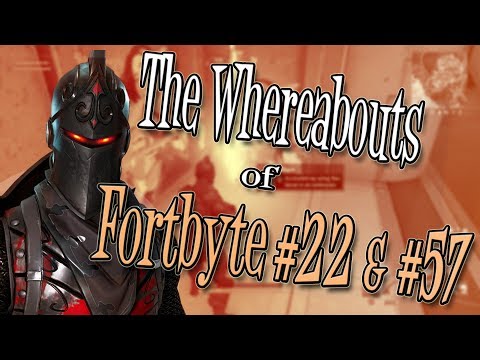 The Whereabouts of Fortbyte #22 : Accessible by using Rox Spray in an underpass & Fortbyte #57 Video