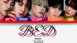 Download lagu AND2BLE 'Bed' Lyrics (앤더블 Bed 가사) [Color Coded Han_Rom_Eng] | samz_lyrical mp3