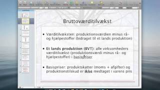 Produktion og indkomst