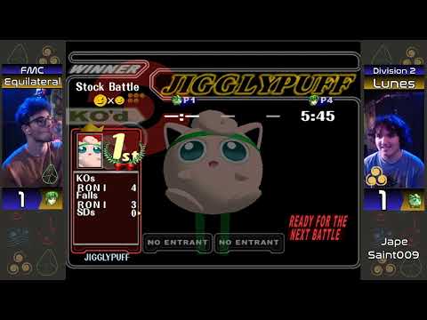 Florida Melee Circuit Season 2 Finals - Equilateral (Marth) Vs Lunes (Puff) - Division 2