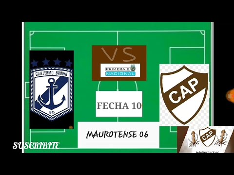 G.Brown 0 VS 0 Platense NACIONAL B fecha 10