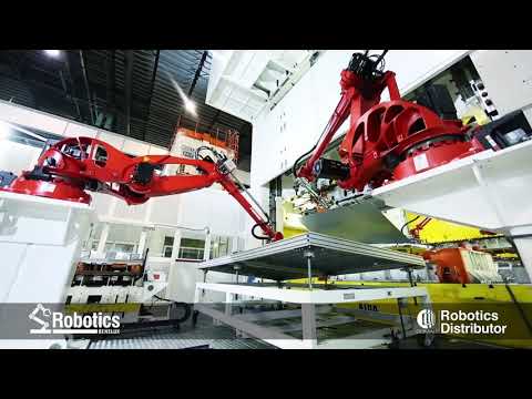 Comau FCA Pomigliano Plant Stamping Shop Automation of Press Line N 120