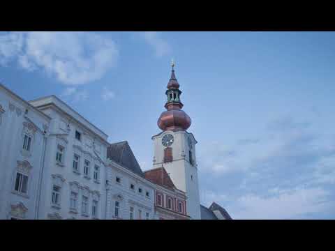 Wels, Austria Day to Night