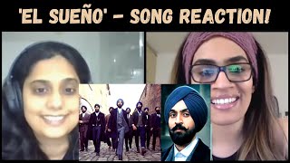 El Sueño SONG REACTION!! | Diljit Dosanjh, Tru-Skool