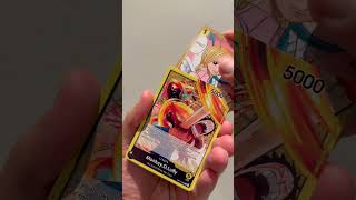 Opening an English pack of Adventures on Kami’s Island (OP15) #onepiece #tcg #tcgonepiece