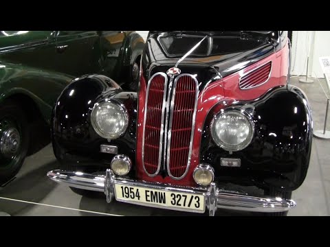 Thumbnail for The Soviet Built 'BMW'. Look at a 1954 EMW 327/3.  Pre War BMW Design Built in East Germany by Motorcycle, BMW, Car, Vehicle