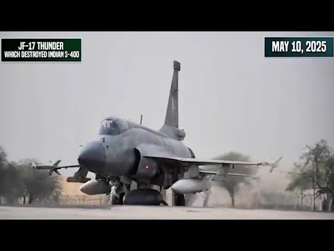 JF-17 Thunder taking off to destroy Indian S-400 defence system