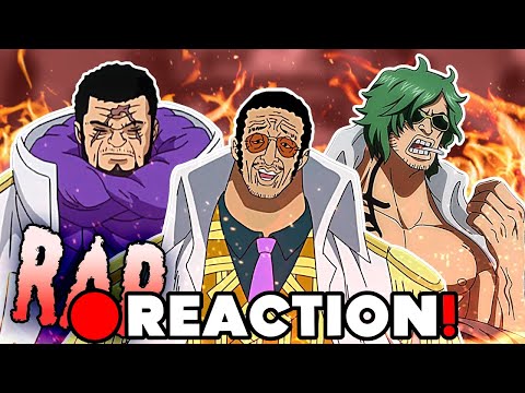Kizaru, Fujitora & Ryokugyu Rap || "Admirals II" - Shwabadi ft. Rustage & Connor Quest! REACTION!